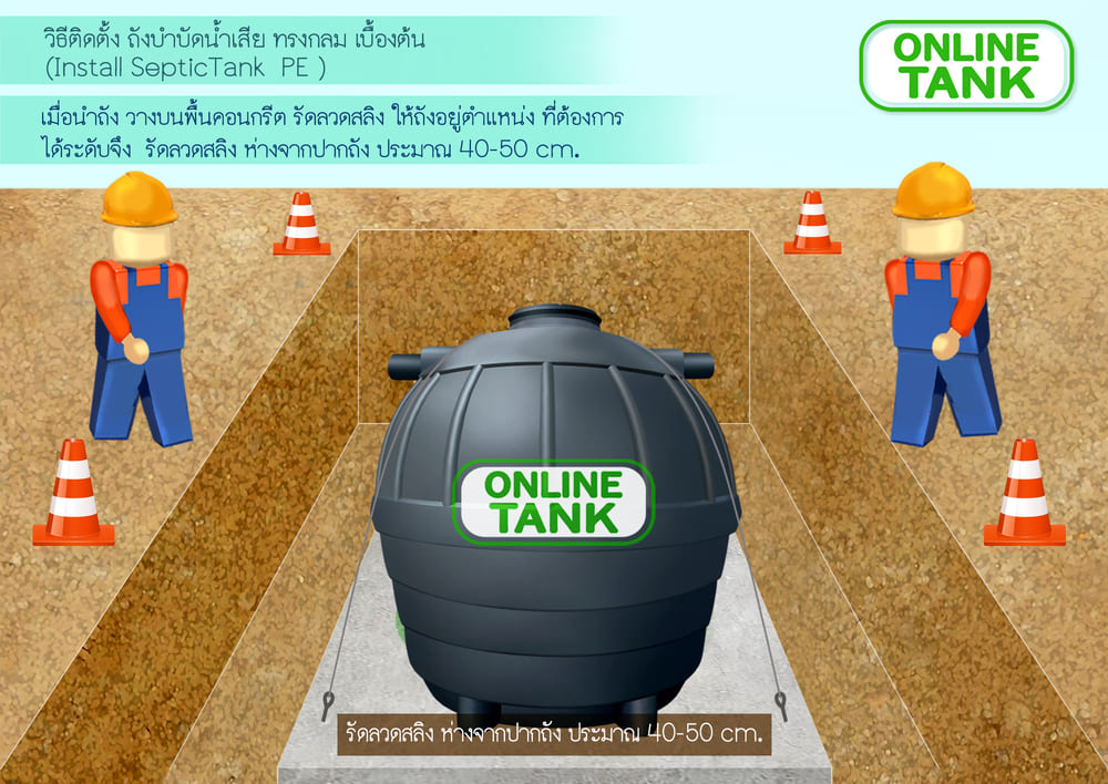 ถังบำบัดน้ำเสีย 4000 ลิตร ราคา 