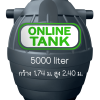 ถังบำบัดน้ำเสีย 5000 ลิตร